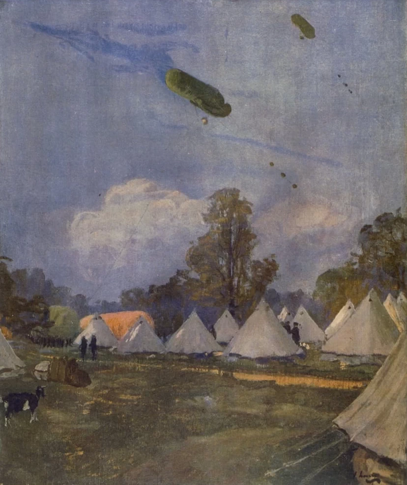 Mongolfiere, Roehampton, 1915